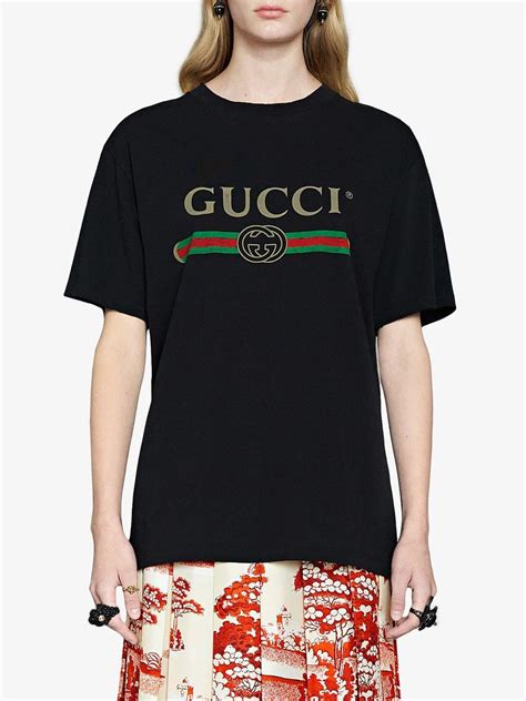 girls gucci tops|gucci shirt women black.